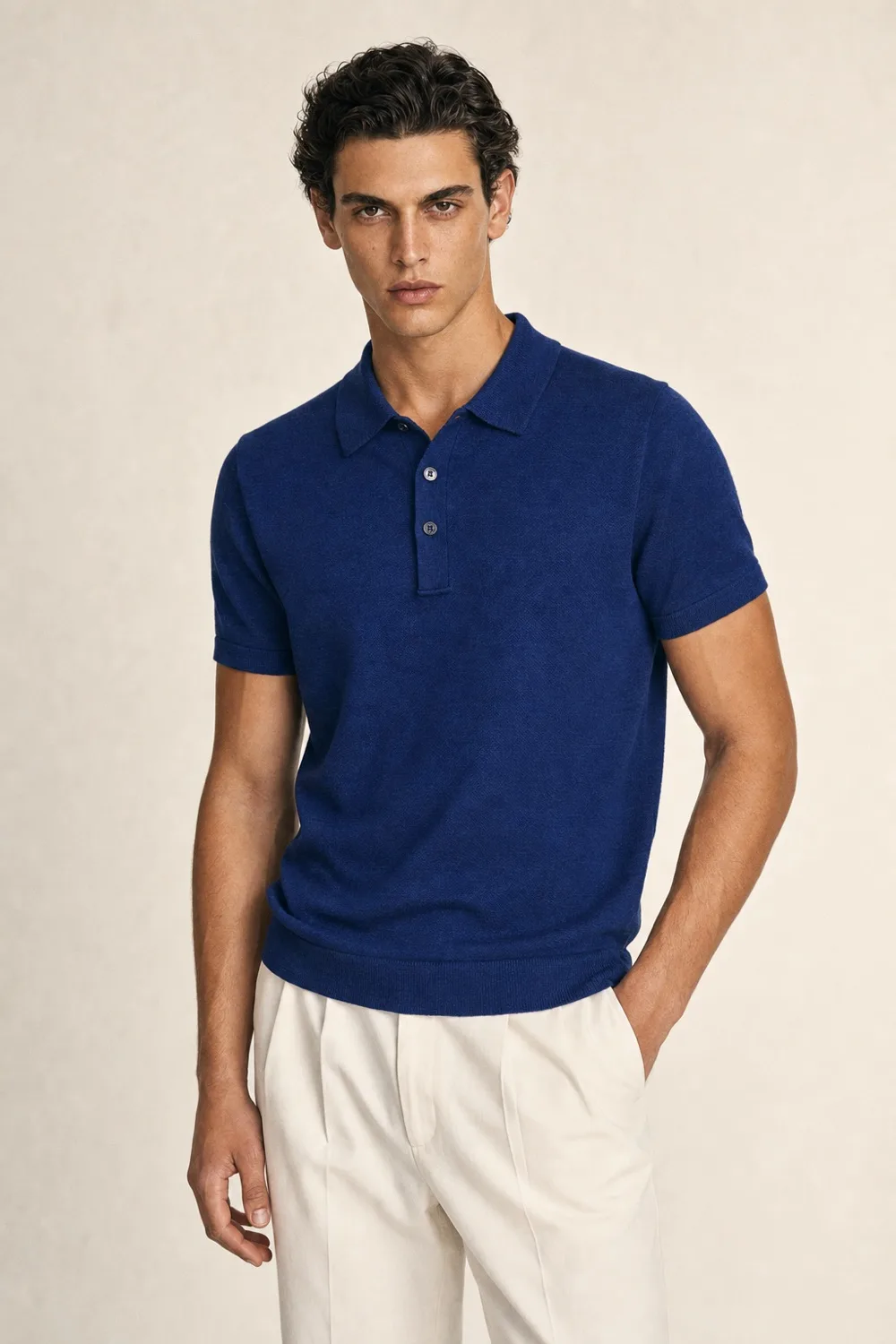 Merino Wool Knit T-Shirt